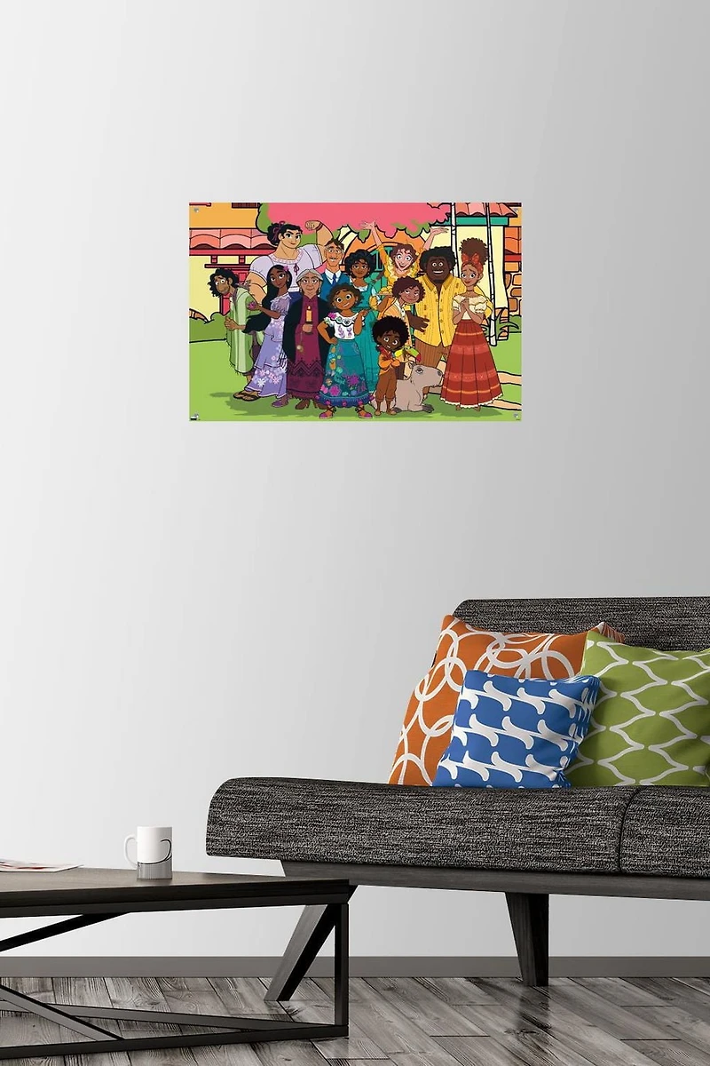 Disney Encanto - Family Wall Poster, 22.375" x 34" Framed