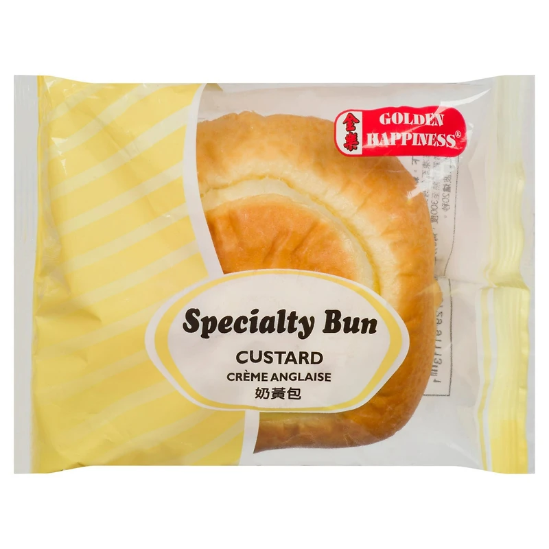Golden Happiness Custard Specialty Bun, 1 bun - 100 g