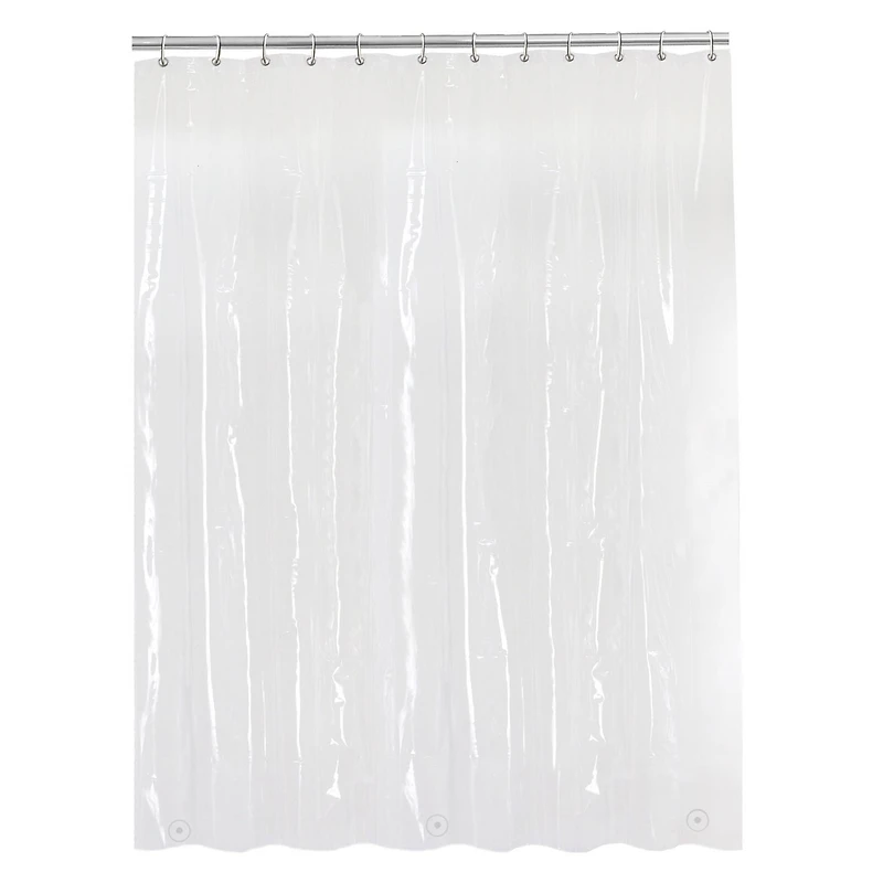 Doublure de rideau de douche en PEVA antimoisissure doux surdimmensionnée de Mainstays 183 cm x 213 cm
