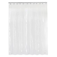 Doublure de rideau de douche en PEVA antimoisissure doux surdimmensionnée de Mainstays 183 cm x 213 cm