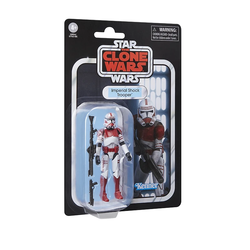 Star Wars The Vintage Collection Imperial Shock Trooper, Star Wars: The Clone Wars Premium 3.75 Inch Action Figure