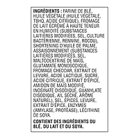 Les craquelins Cheez-It* Extra-fromagée Fabriqué avec du vrai fromage