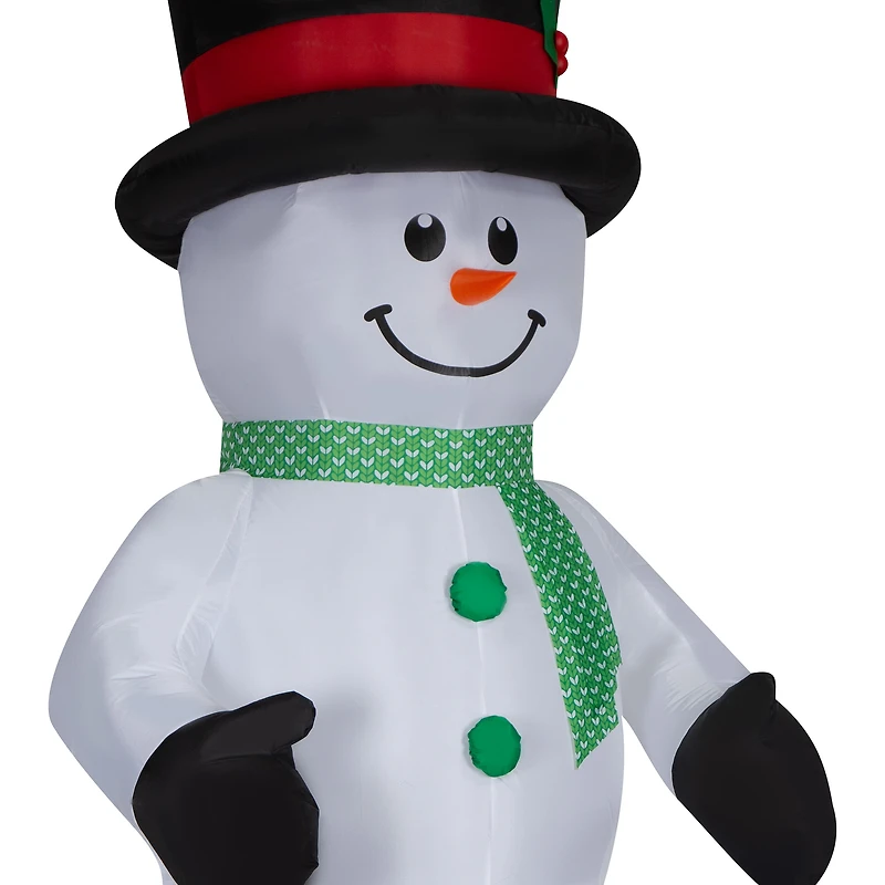 Bonhomme de neige géant gonflable de Noël
