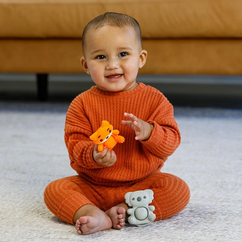 Teethimal Pop Pals Koala Fox, Teethable pals