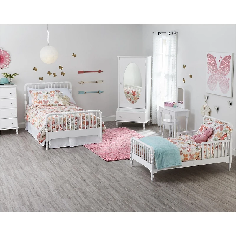 Little Seeds Rowan Valley Linden Kids’ White Twin Size Bed