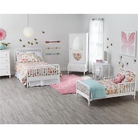 Little Seeds Rowan Valley Linden Kids’ White Twin Size Bed