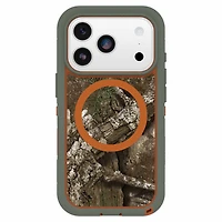 OtterBox Defender Pro XT Clear MagSafe Case w/Camera Control Realtree Apx (Green) for iPhone 17 Pro