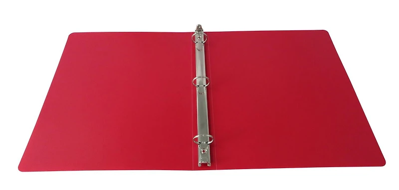 PEN+GEAR 2.5CM RELIURE EN POLY Rouge