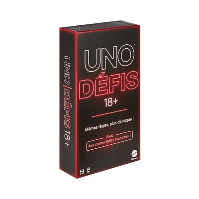 UNO Dare Adults Only Card Game for Adult Game Night - French Version - Walmart Exclusive