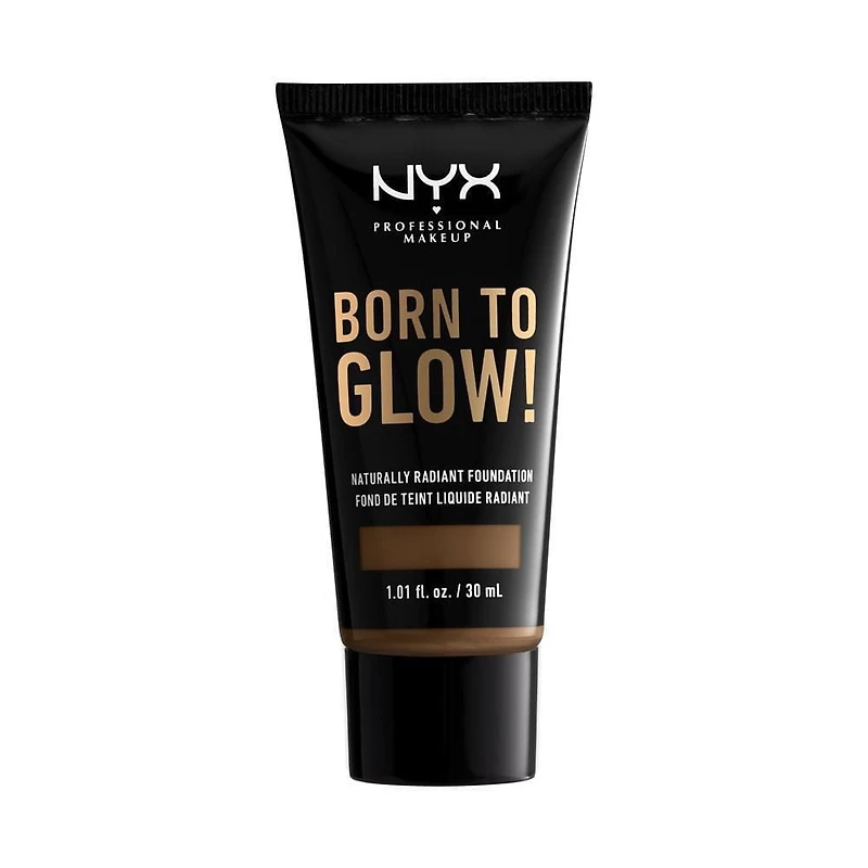 NYX Professional Makeup Born to Glow! Fond de Teint Éclat, Light, 30 mL