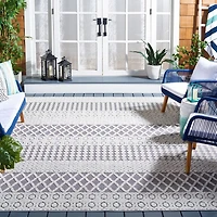 SAFAVIEH Cabana Elouise Geometric Indoor/Outdoor Area Rug