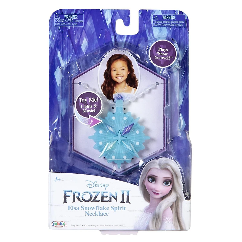 Frozen 2 Elsa Snowflake Spirit Necklace
