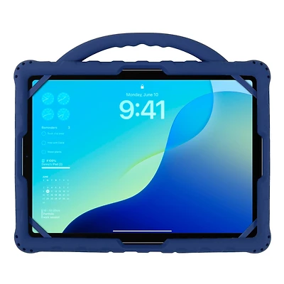 Onn. 9 in. to 10.9 in. Tablet Universal Case, Blue, Rugged Bumper