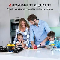 24" Built-in Gas Cooktop, GASLAND Chef GH60BF 4 Burner Gas Hob, 24 Inch NG/LPG Convertible Natural Gas Propane Cooktops, 4 Burner Gas Stovetop with Thermocouple Protection, Black Tempered Glass