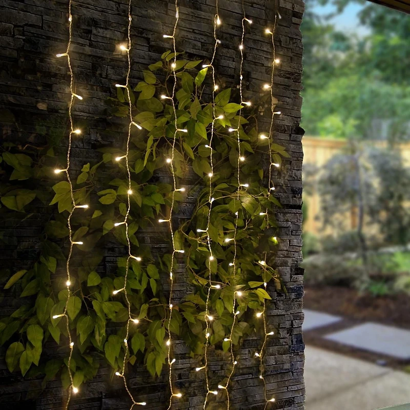 Solar Powered Curtain Lights, Solar curtain lights