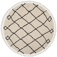 Safavieh Moroccan Fringe Lavern Geometric Shag Area Rug