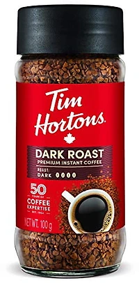 TIM HORTONS CAFÉ INSTANTANE TORRÉFACTION FONCÉE 100 GR 100g