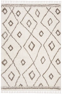 Safavieh Moroccan Fringe Barclay Geometric Shag Area Rug