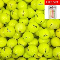 Mulligan - 77 balles de golf récupérées Pinnacle  AAA, Jaune