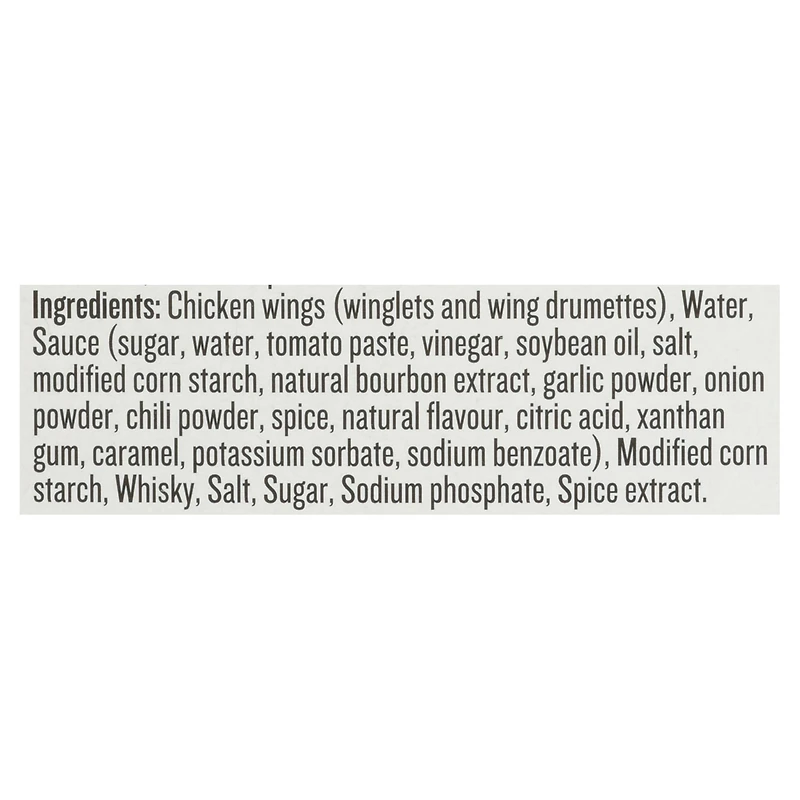 La Cage Whisky Chicken Wings, 550 g