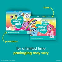 Sous-vêtements d’entraînement Pampers Easy Ups filles 68CT