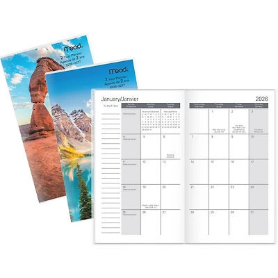 Mead® Scenic 2-Year Pkt Plnr 2026, Planner