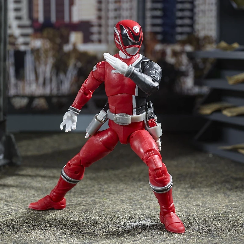 Power Rangers Lightning Collection - Figurine jouet de collection Ranger rouge S.P.D.