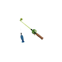 Quirky Kitty Reel Fun Baguette de pêche lumineuse et interactive pour chat