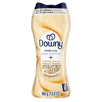 Downy Comfy Cozy In-Wash Laundry Scent Booster Beads, Toasted Vanilla Scent, Softness and Freshness, 368G