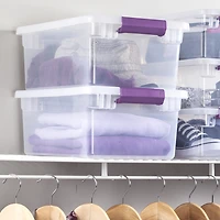 Sterilite 14 Liter ClearView™ Latch Box