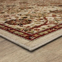 Mohawk Home Radnor Cream Woven Polyester Area Rug