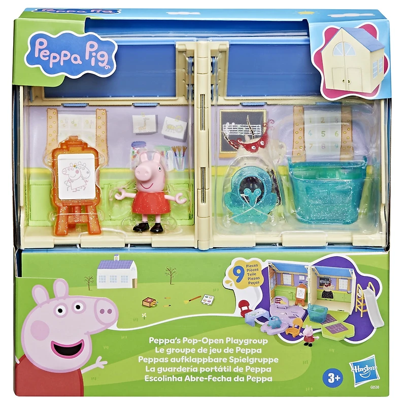 Peppa Pig Peppa's Pop-Open Playgroup Playset