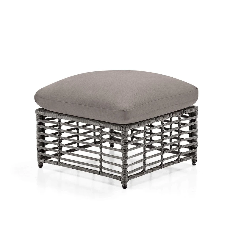 HOMETRENDS Deco Sol 3-Piece Patio Modular Sectional Set - Grey