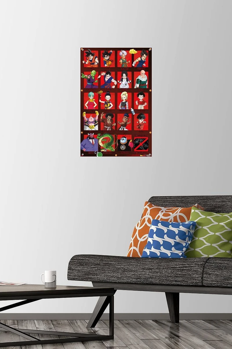 Dragon Ball Z - Anniversary Wall Poster