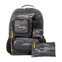 Jetstream 3pcs Back Pack Set, Backpack for school, Water Bottle and Pen Case
