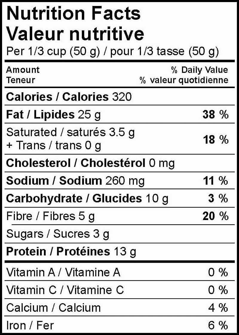 Planters - Delicately Seasoned Dry Roasted Peanuts, 550 g