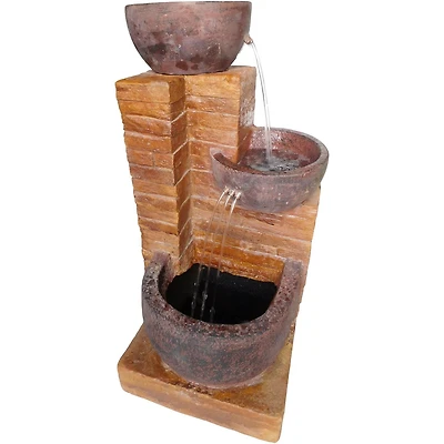 Angelo Décor fontaine Kalura, 68,5 cm de haut, avec pompe écoénergétique