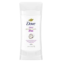 Dove Aluminum Free Déodorant for Soft Underarms, for Soft Underarms, Coconut & Pink Jasmine Scent, 74g