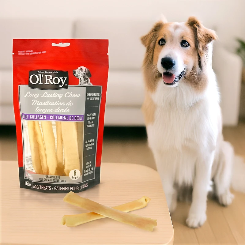Ol’ Roy 6” Beef Collagen Sticks