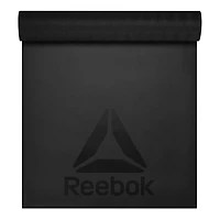 Reebok Delta 5-mm  Fitness Mat, Black, Sweat Activated Ultimate Grip