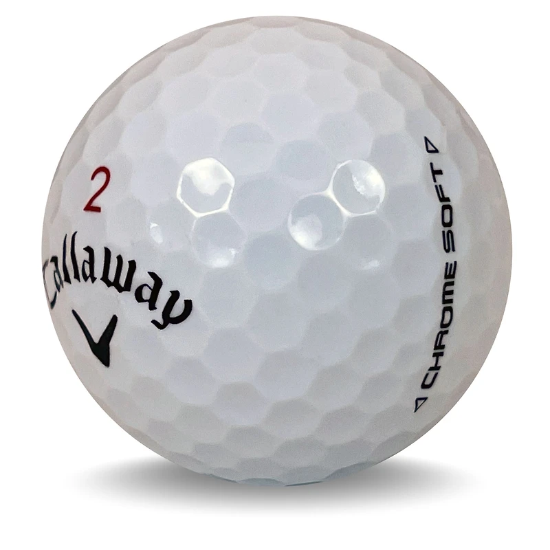 Mulligan - 48 Callaway Chrome Soft 5A Recycled Used Golf Balls, White