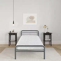 DHP Matelas jumeau avec garnissage en polyester, 6 po
