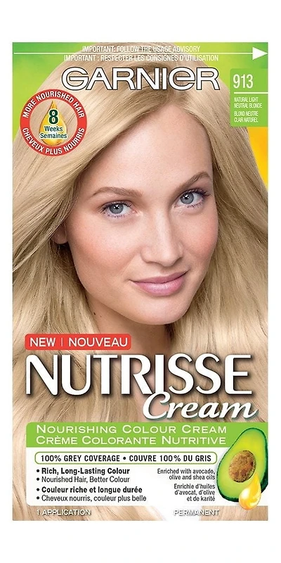 Garnier Nutrisse Ultra Crème, Permanent Hair Dye, Long-Lasting,1 unit
