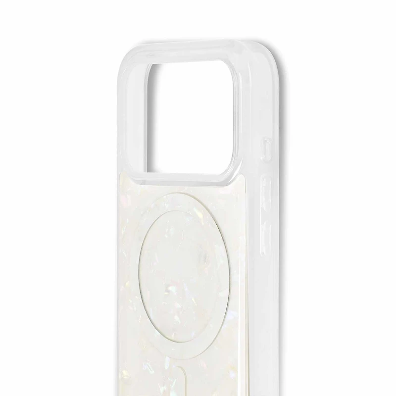Ideal of Sweden Pearlised MagSafe Case White for iPhone 17 Pro Max