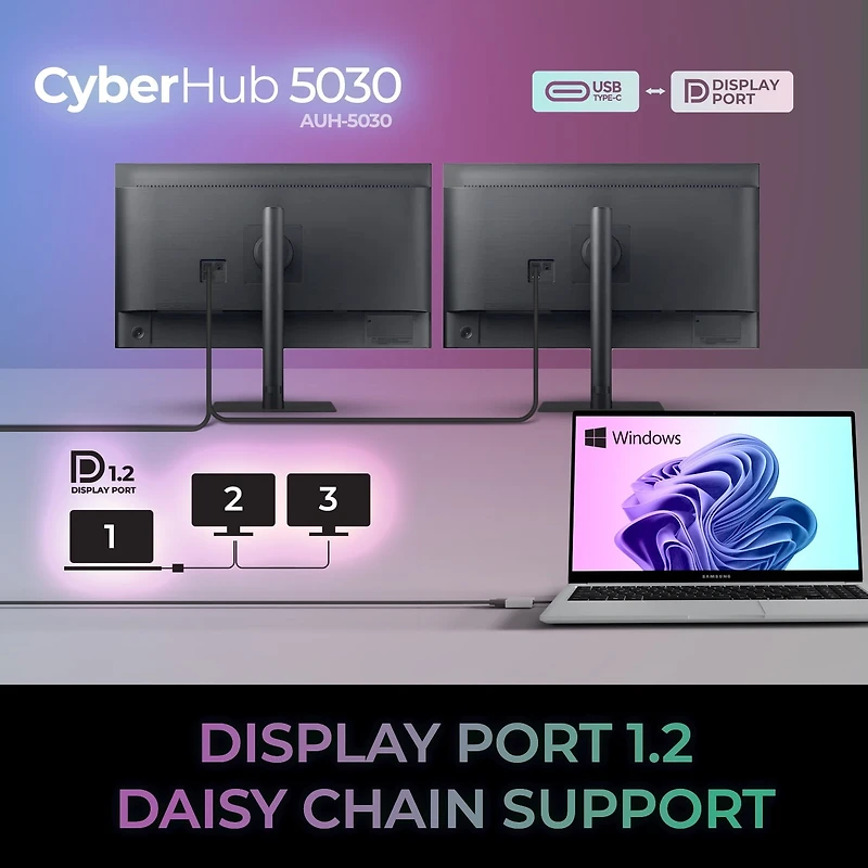 Adesso AUH-5030 - USB-C to Display Port Adapter