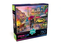 Buffalo Games Cities in Color Le puzzle Raining in Paris en 750 pièces