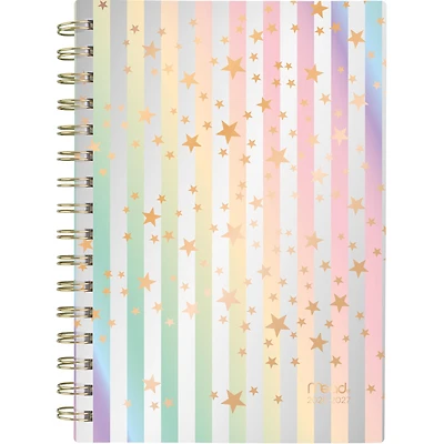 2026-2027 Mead Fun Stripes Small Weekly and Monthly Academic Year Planner