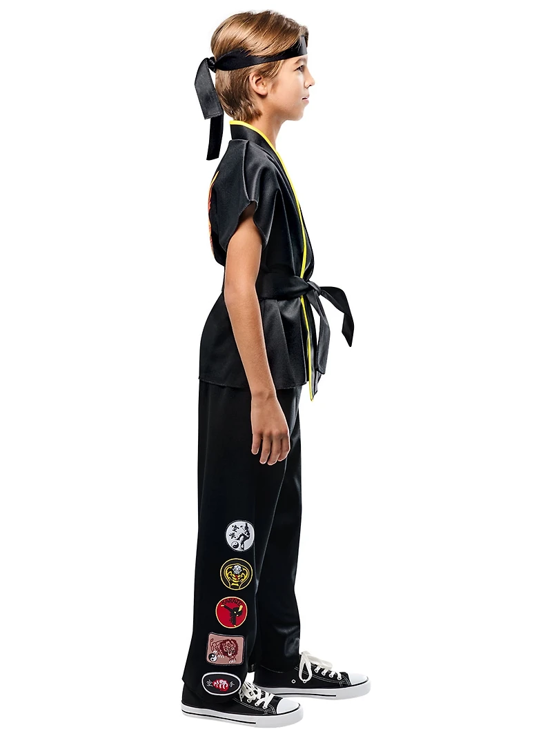 Karate Kid Classic Cobra Kai Johnny Lawrence Costume for Kids by Rubies