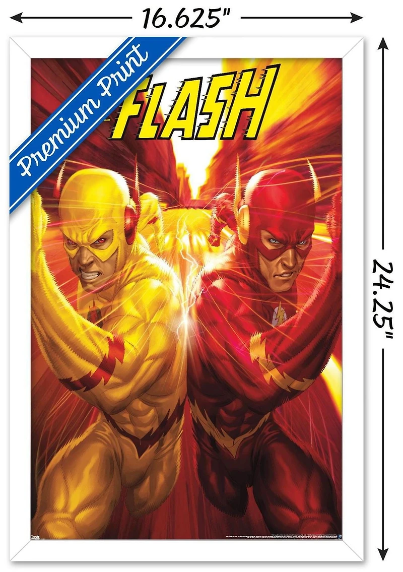 DC Comics - Le flash et le flash inversé - Course