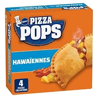 Pillsbury Pizza Pops, Hawaiian, Frozen Pizza Snacks, 4 pizza snacks